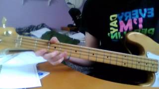 96 tears question mark and the mysterians bass cover [upl. by Relyt585]