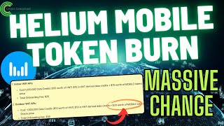 HIP96 WILL CHANGE HELIUM FOREVER MOBILE TOKENOMICS BURN STARTS ON MONDAY [upl. by Oitaroh]