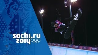 Iouri Podladtchikovs Scores 9475 To Win Halfpipe Gold  Sochi 2014 Winter Olympics [upl. by Coplin]