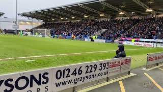 Chesterfield Fans vs Dagenham amp Redbridge  2 Tshimanga Goals 522022 [upl. by Arada41]