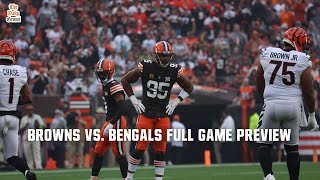 BROWNS VS BENGALS WEEK 18 FULL GAME PREVIEW  The Daily Grossi [upl. by Notlew899]