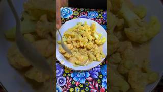 Cauliflower Tempered Recipe  ගෝවා මල් රසට 😋😋😋 [upl. by Creedon]