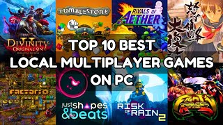 Top 10 Best Local Multiplayer Games On PC  2023 [upl. by Chlores]