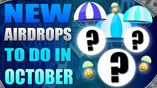 🔥 Top Airdrops To Do In October 🔥 [upl. by Nanni816]