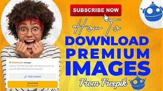 How to download premium Images for free from freepik  Easy and Legit Method [upl. by Lemraj]