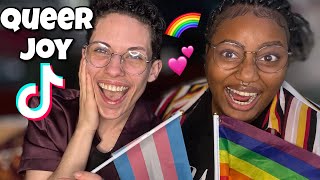 Reacting to WHOLESOME LGBTQ TikToks [upl. by Buzzell]