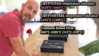 🔵 CRYPTOTAG – Titanium security for your LedgerTrezor seed words – Unboxing amp Demonstration [upl. by Ecyal486]