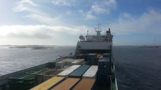 Life as a seafarer at sea on board on a RoRo Cargo Ship mv Schieborg [upl. by Esidnac]