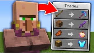 Minecraft but Villager trades are OP [upl. by Aix]