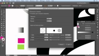 Illustrator CS6  Outils Forme de tache Gomme et Ciseaux [upl. by Eilyah]
