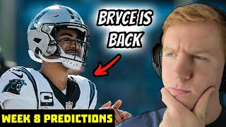 My Week 8 NFL Predictions [upl. by Moriarty]