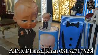 Boss baby Aqiqah event landhi korangi youtube [upl. by Layla]