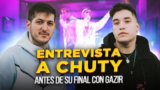 quotERA IMPOSIBLE GANAR A ACZINO EN MEXICOquot ENTREVISTA A CHUTY ANTES DE FMS FINALS Y SU FINAL CON GAZIR [upl. by Ennagrom]