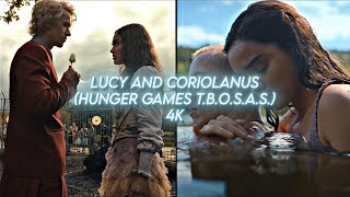 lucy and coriolanus scenepack 4k hunger games the ballad of songbirds and snakes [upl. by Jaqitsch]