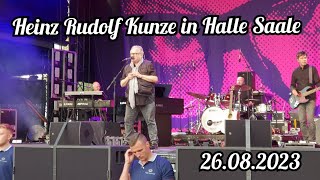 Heinz Rudolf Kunze Open Air Halle Saale Laternenfest 26082023 [upl. by Young707]