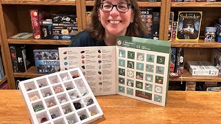 Rock and Mineral Advent Calendar  this is great for anyone who loves learning about geology [upl. by Willtrude]