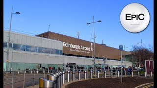 Edinburgh Airport Scotland HD [upl. by Erreipnaej]