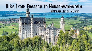 Füssen Germany Walk and Hike to Neuschwanstein [upl. by Buchanan272]