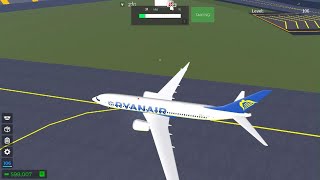 Roblox Viajando con el avión 737 [upl. by Baram925]