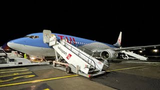 TRIP REPORT  TUI AIRWAYS  737800  NEWCASTLEPALMA DE MALLORCA  ECONOMY  HD [upl. by Idnar508]