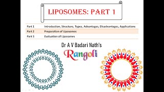 Liposomes Part 1 Introduction Structure Types Advantages Disadvantages Applications [upl. by Pain885]