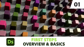 Substance 3D Designer First Steps 01  Overview amp Basics  Adobe Substance 3D [upl. by Ysor567]