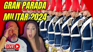 🇪🇸 ¡EXMILITAR ESPAÑOL REACCIONA EN DIRECTO a la GRAN PARADA MILITAR 2024 de CHILE 🔥 ¡IMPACTANTE 🎖️ [upl. by Osrit631]