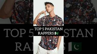 TOP 5 PAKISTANi RAPPERS rap top5 trendingshorts talhaanjum imrankhan pakistan youtubeshorts [upl. by Stromberg]