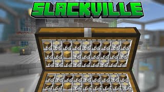 I upgraded the TREE FARM on Slackville Minecraft Bedrock Edition [upl. by Pelagi]