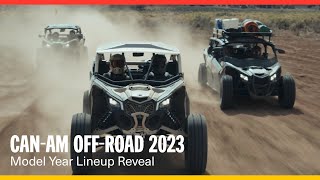 2023 CanAm OffRoad Lineup  Global Product Reveal [upl. by Derrek]