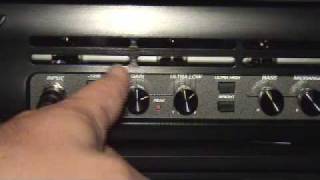 Ampeg  Setting EQ amp Gain Structure [upl. by Nwahsirhc243]