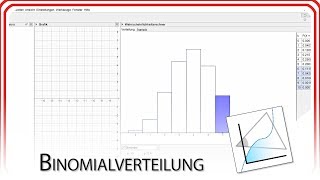 Binomialverteilung  GeoGebra EasyGoing [upl. by Naasar]