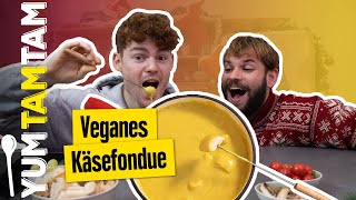 Veganes Käsefondue I FondueRezept ohne Alkohol [upl. by Jeanine]