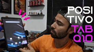 Pontos negativos e positivos  Novo tablet da positivo Tab Q10 [upl. by Aennyl635]