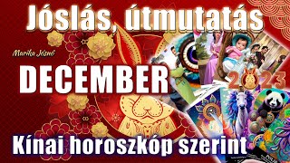 Decemberi jóslat a kínai horoszkóp szerint 🐹🐃🐅🐇🐉🐍🐎🐐🐵🐔🐕🐷 [upl. by Jelena]