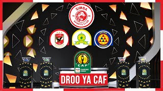 LIVE DROO YA ROBO FAINALI LIGI YA MABINGWA AFRIKA  CAFCL DRAW QUARTER FINAL 2024 [upl. by Dailey394]