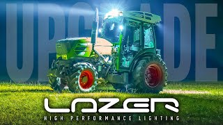 Fendt Traktor mit Lichtupgrade  Lazer Lamps Utility Arbeitsscheinwerfer [upl. by Surdna347]