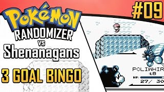 Pokemon Randomizer 3 Goal Bingo vs Shenanagans 9 [upl. by Leia]