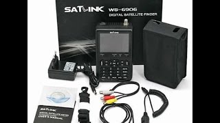 Satlink WS 6906 AMAZONAS como configurar satélites [upl. by Nhguaved799]