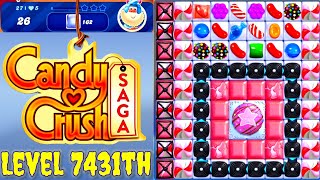 Level 7431th Candy Crush Saga Live Streaming On YouTube By Sankat Mochan Vlogs [upl. by Ichabod]