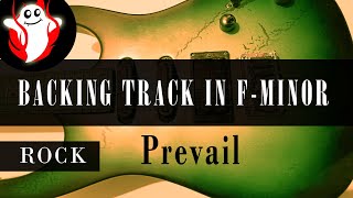 Guitar Backing Track in Fminor  quotPrevailquot [upl. by Narayan]