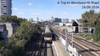 A trip to Wandsworth Road via Waterloo amp Clapham 16092024 [upl. by Adamsun386]