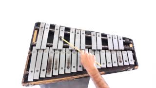 Keyboard Percussion Lesson 9 Eflat Major Scale [upl. by Eenahpets137]