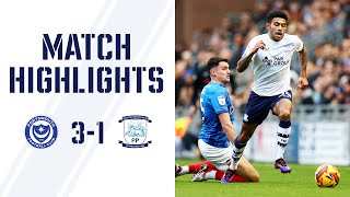 Highlights  Portsmouth 31 PNE [upl. by Ahsaet861]