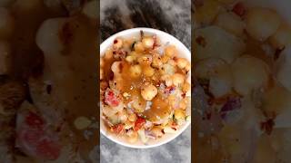 Aj chaat aesy bna li  Alu chana chat recipe [upl. by Eadie]