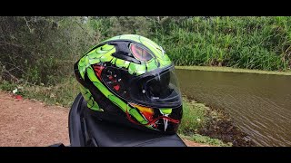 AXOR Apex Venomous Helmet – Malayalam Review [upl. by Aleris358]