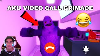 AKU VIDEO CALL GRIMACE 😈 DIA JOGET DEPAN KEDAI 🤣 [upl. by Jamison248]