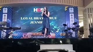 Loyal Brave True Cover By Jennifer Aurelia Video Short [upl. by Joana]