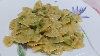 FARFALLE CON ASPARAGI E CREMA DI UOVA [upl. by Alokin544]