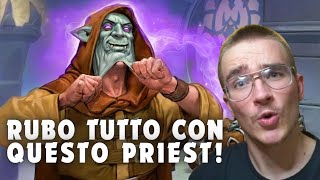 GIOCARE CON LE CARTE DELLAVVERSARIO Highlander Thief Priest • Hearthstone ITA [upl. by Thebault]